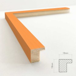 Nordic Line 29,7x42 Orange Boost A3 ramme