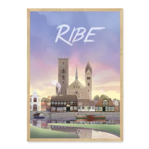 Ribe plakat i A3