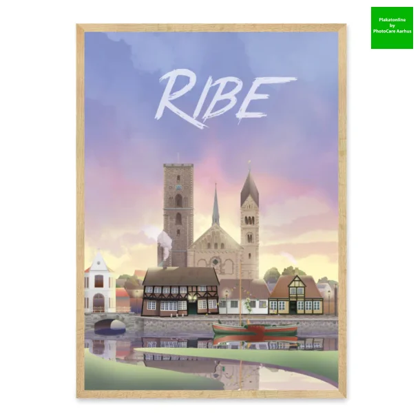 Ribe plakat i A3