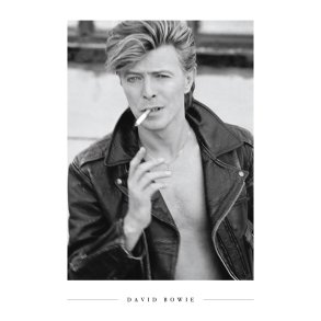 David Bowie plakat i A4