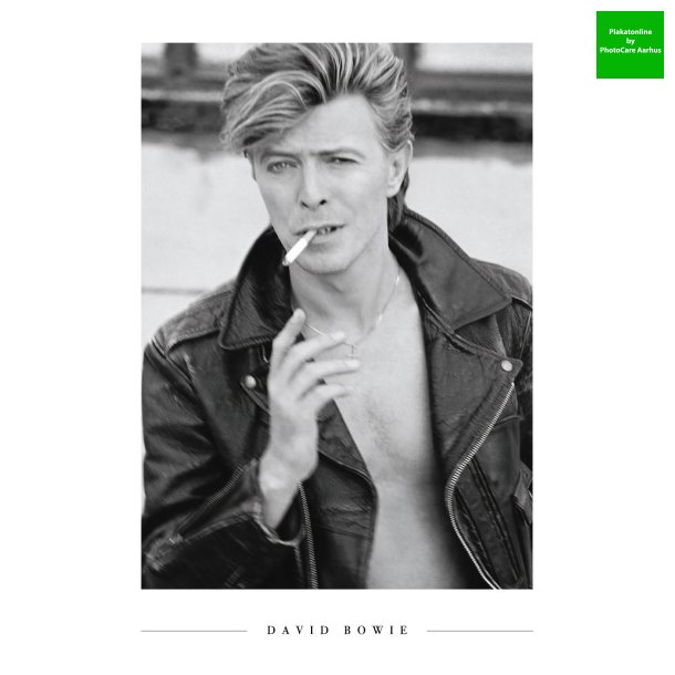 David Bowie plakat i A4