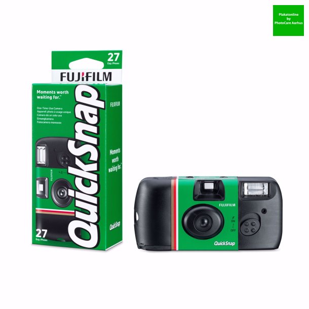 Fuji engangskamera 27 billeder med Flash