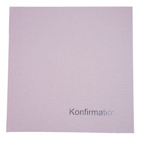 Goldbuch konfirmation pink