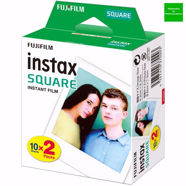 Fuji Instax Square 2x10 billeder