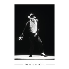 Michael Jackson plakat i A4