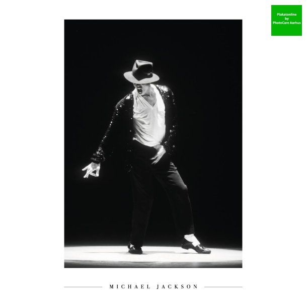 Michael Jackson plakat i A4