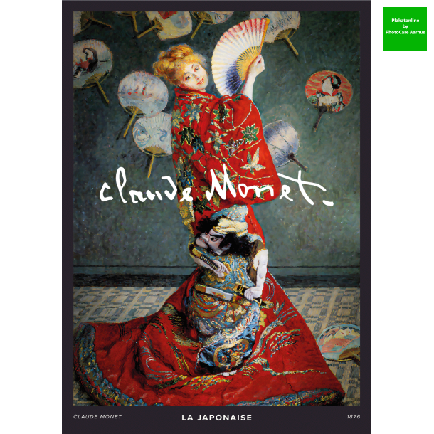 Claude Monet La Japonaise 30x40
