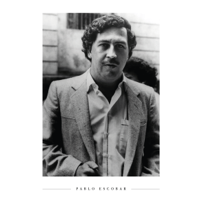 Pablo Escobar plakat A4