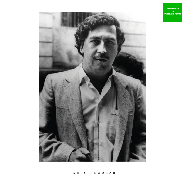 Pablo Escobar plakat A4