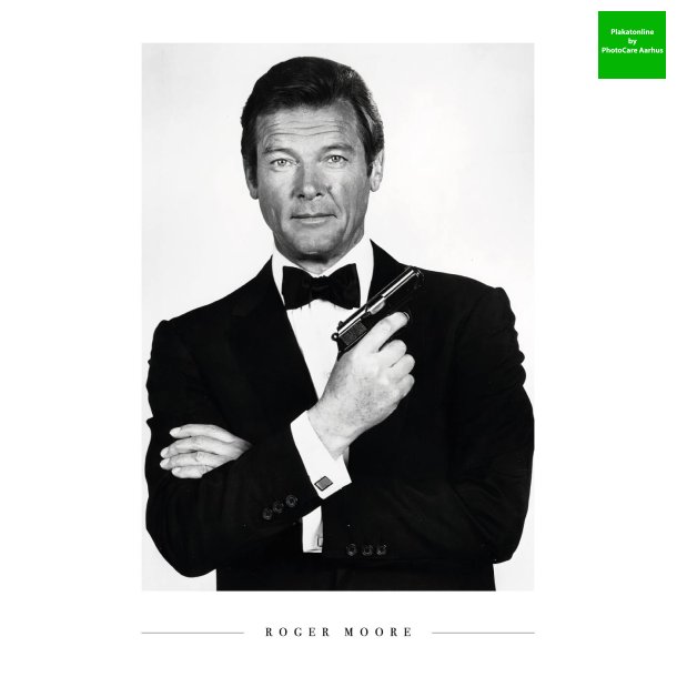 Roger Moore 30x40