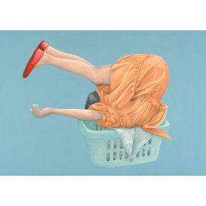 Vasketjskurv damen af Kirstine Falk